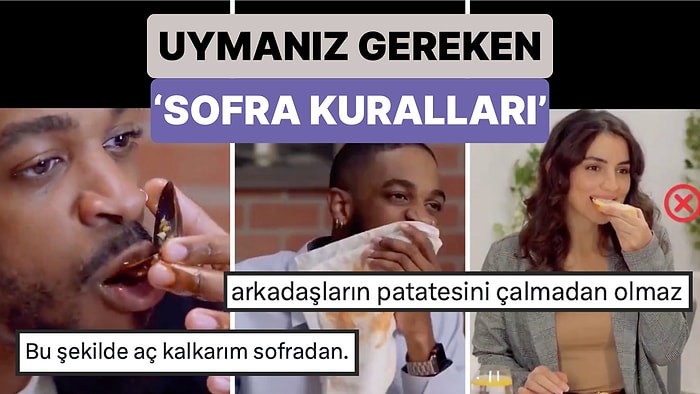 Belki Bir Gün Gününüzü Kurtarabilir: Yemek Yerken Uymanız Gereken Temel Görgü Kuralları