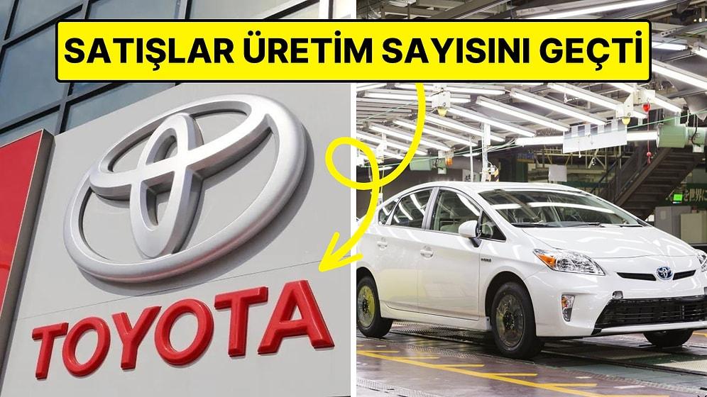 Toyota, Sadece Bir Yılda 10 Milyondan Fazla Otomobil Satışı Yaparak Rekor Kırdı!
