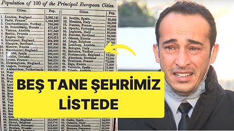 1850'li Yıllarda Avrupa'nın En Kalabalık 100 Şehrini Gösteren Listedeki Detay Sizi Şaşırtabilir