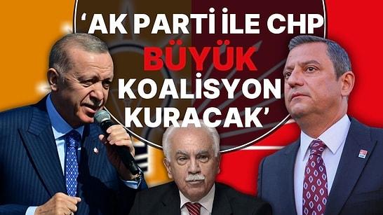 Doğu Perinçek 'Amerika'nın Planı' Diyerek Açıkladı: 'Yeni Dönemde AK Parti-CHP Koalisyonu Olacak'