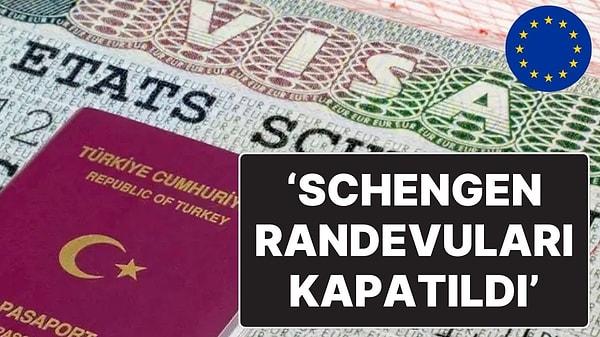 Schengen Vizesi Randevuları Hakkında Sürpriz İddia