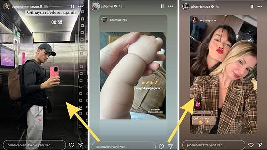 Stüdyoya Giren Bürsin'den Kafasını Gümleyen Danla Bilic'e 28 Nisan'da Ünlülerin Yaptığı Instagram Paylaşımları