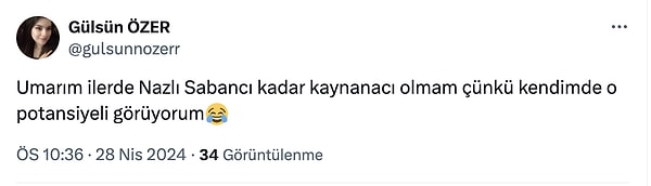 Nazlı Sabancı'nın kayınvalide köylü paylaşımı hakkında siz ne düşünüyorsunuz peki? 😂