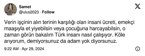 Emeklerinin karşılığını alamayan çalışanların bu konuda seçici davranması insani ve normal olan mı?