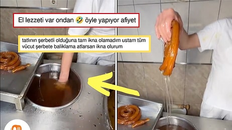 Bir Tatlı Ustasının Tatlı Yapım Aşaması Hindistan Sokak Lezzetlerine Benzetildi