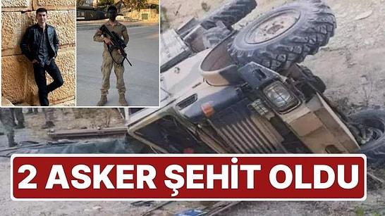 Şırnak'tan Acı Haber: Devrilen Askeri Araçta 2 Asker Şehit Oldu