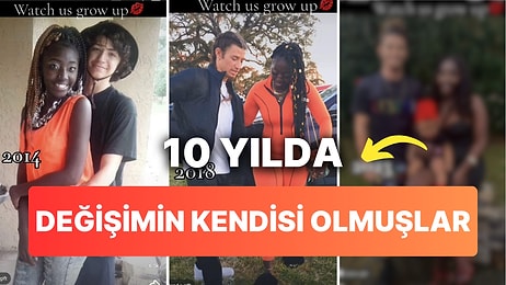 10 Yılda Değişime Resmen El Ele Kafa Atan Çift Sizi Aşka Yeniden İnandıracak