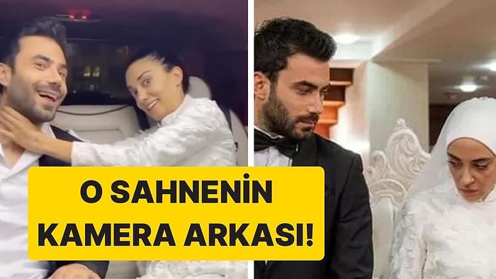 Camdan Atmıştı: Kızılcık Şerbeti'nde Nursema ve İbrahim'den Kamera Arkası!