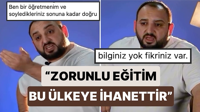 "Herkesin Okumasına Gerek Yok" Diyen Bir Kişi Sosyal Medyayı İkiye Böldü: "Zorunlu Eğitim Bu Ülkeye İhanet"