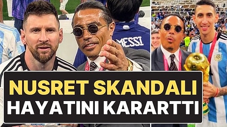 Nusret, 2022 Dünya Kupası Finalinde Sahaya ‘Kaçak’ Girmiş! Nusret Yüzünden Türk Yöneticinin Hayatı Kararmış!