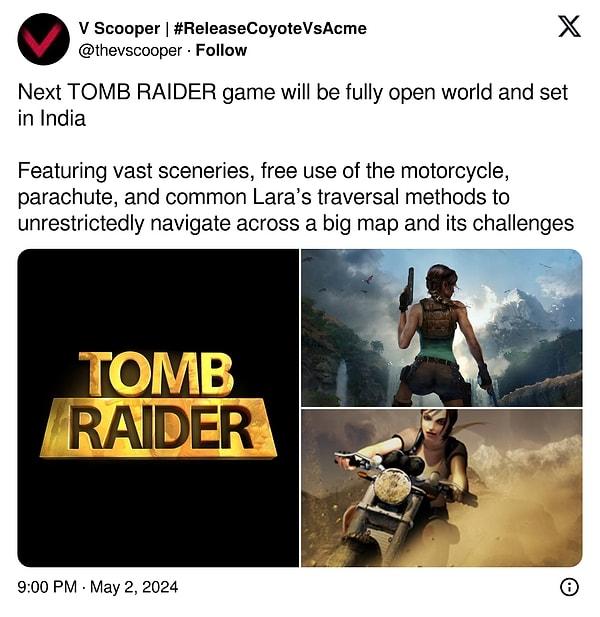 Ancak yeni Tomb Raider oyunu ile ilgili ortaya atılan iddialar bu değişikliklerin tahminlerimizin de çok ötesinde olabileceğini gösteriyor.