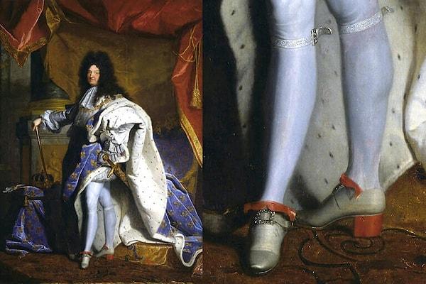 In the early centuries of France, King Louis XIV embraced high heels as a symbol of power and status.