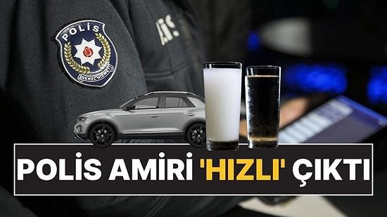 Polis Amiri Sarhoş Bir Şekilde Makam Aracıyla Kaza Yapmış!