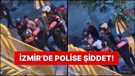 Kavgayı Ayırmak İçin Gelen Polis Memuruyla Önce Tartışmaya Girdi Ardındansa Kafa Attı