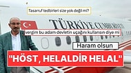 Cumhurbaşkanlığı Uçağını Kullanan Gazeteci Emin Pazarcı'dan Olay Yaratan Paylaşım: "Höst, Helaldir Helal"