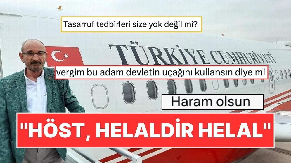Cumhurbaşkanlığı Uçağını Kullanan Gazeteci Emin Pazarcı'dan Olay Yaratan Paylaşım: "Höst, Helaldir Helal"