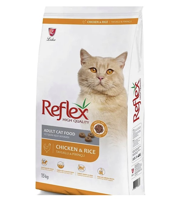 6. Reflex Tavuklı & Pirinçli Yavru Kedi Maması 15 kg