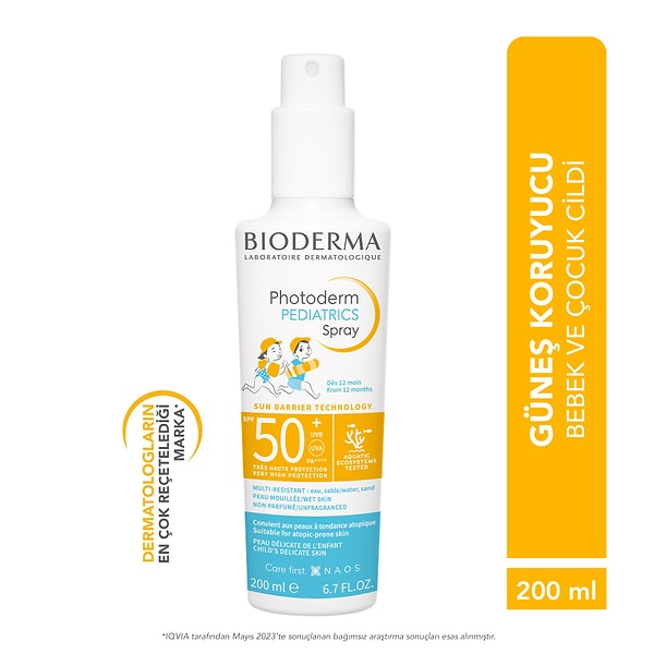 8. Photoderm Pediatrics Spray SPF50+