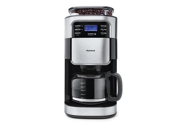 14. Homend Smart Coffebreak 5007H Çekirdek Öğütücülü Filtre Kahve Makinesi