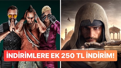 Ubisoft Store İndirimleri Başladı: 250 TL'lik İndirim Kodu da Cabası