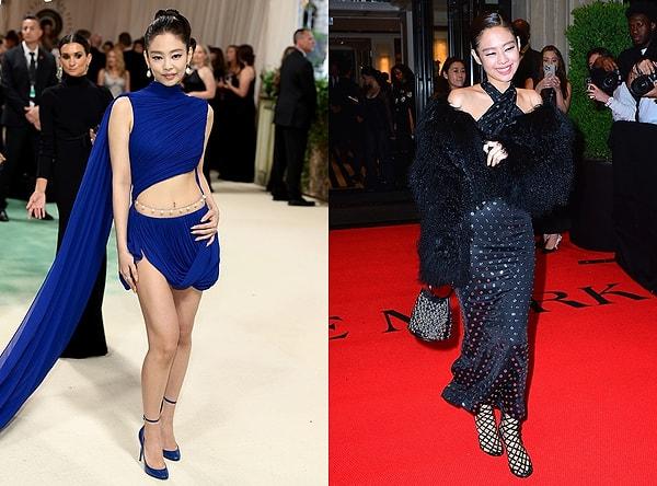 This year, with the "Garden of Time" theme, celebrities showcased their coolest outfits on the red carpet, but Jennie fell short.