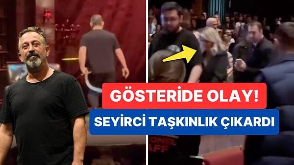 Ortalık Fena Gerildi: Seyircisinin Taşkınlığına Katlanamayan Cem Yılmaz Sahneyi Terk Etti!