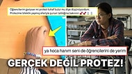 Yaptığı Protez Kola Bileklik Yapan Öğrencisini Paylaşan Öğretmen Herkese Duygu Seli Yaşattı!