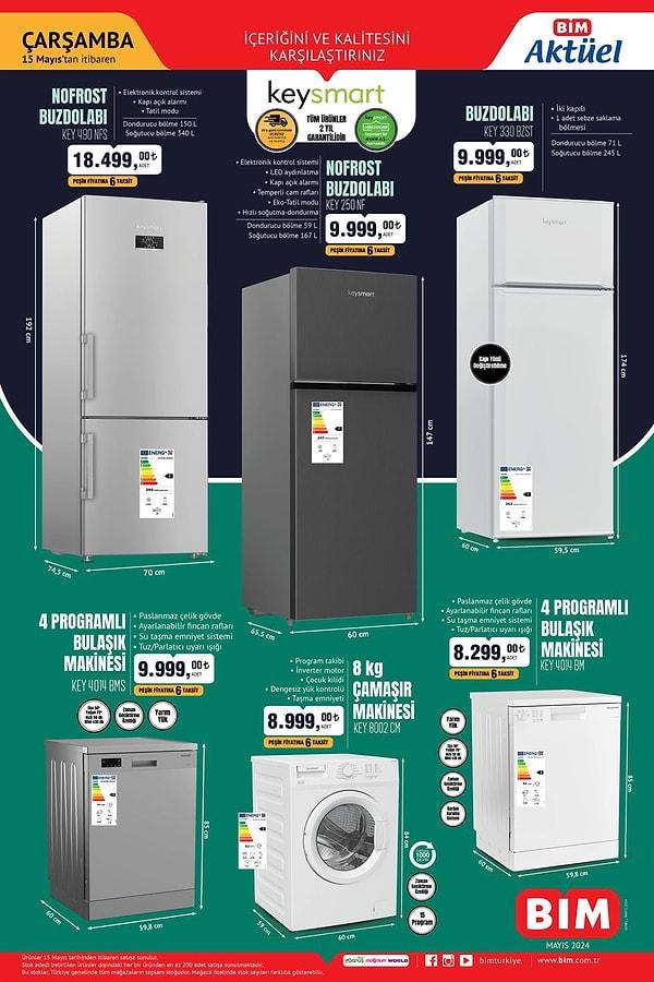 Keysmart Nofrost Buzdolabı 18.499 TL