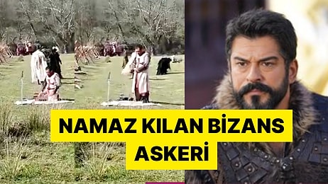 Kuruluş Osman Setinde Namaz Kılan Bizans Askeri Viral Oldu