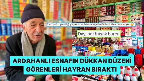 Ardahanlı Esnaf Amca Kurduğu Kendine Has Düzeniyle Gönülleri Fethetti