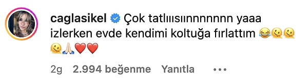 Çağla Şıkel ise bu videoya sessiz kalmadı ve jet hızında cevap verdi.