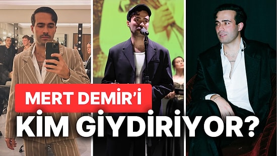 Hepimiz Merak Ediyorduk: Ortalığı Kasıp Kavuran Mert Demir Stilinde Kimin İmzası Olduğunu Açıkladı!