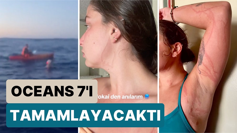 Oceans 7 Tamamlayan İlk Türk Olacaktı: Bengisu Avcı Zehirli Denizanası Yüzünden Beşinci Parkuru Tamamlayamadı