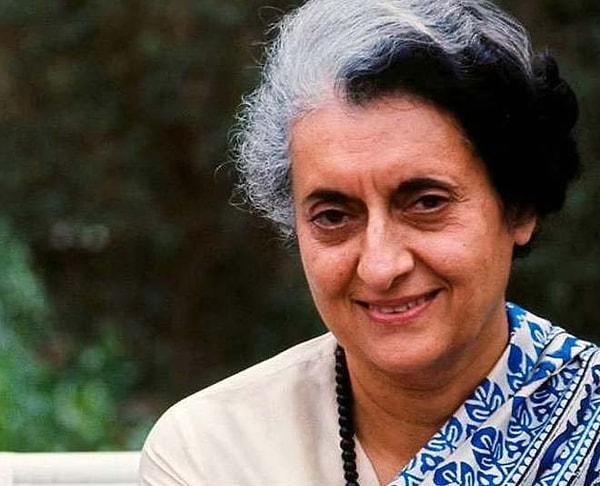 Hindistan’ın ilk kadın başbakanı İndira Gandi