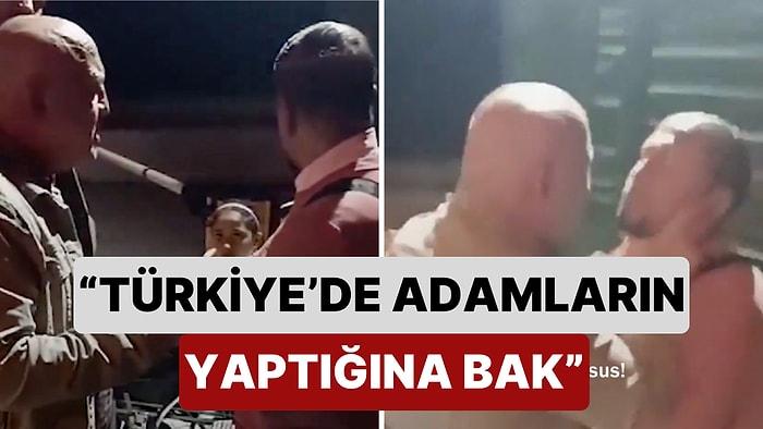 Bir Site Yöneticisiyle Yabancı Uyruklu Bir Site Sakini Arasında Kavga: "Türkiye'de Adamların Yaptığına Bak"