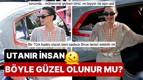 İşte Şimdi Oldu: Birce Akalay'ın Buram Buram Zarafet Akan Cannes Kombini Bu Yılın Favorisi Seçilmeye Çok Hazır