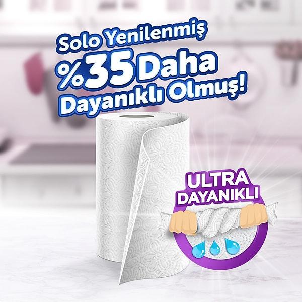 6. 3 al 2 öde kampanyasında en çok satılan ürün Solo kağıt havlu dev rulo.