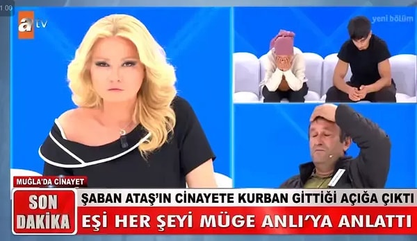 Emine Karabulut itirafında "Olay günü kahvaltıda Burhanettin Öztürk, Şaban ve ben oturuyorduk. Aralarında kavga çıktı. Burhanettin, Şaban'ı iple boğdu" ifadelerini kullanmıştı.