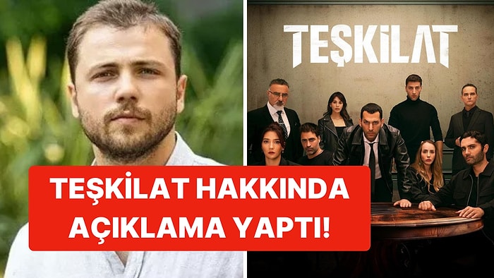 Tolga Sarıtaş'tan Teşkilat Dizisiyle İlgili İlk Açıklama Geldi!