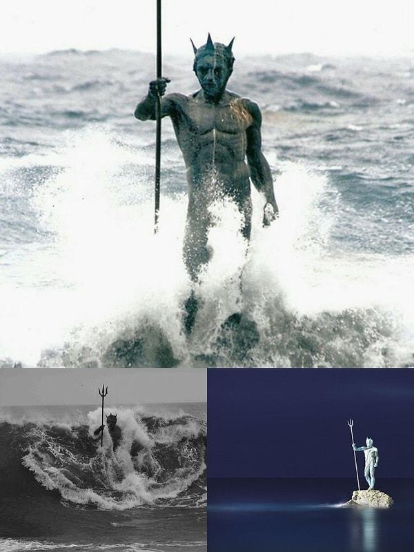 10. Gran Canaria tarafından yapılan İspanya'daki inanılmaz Neptün (Poseidon) heykeli.