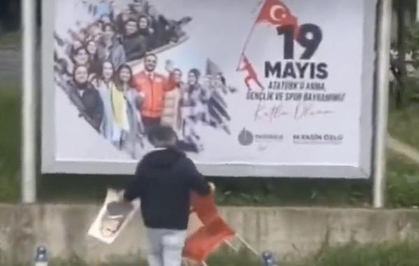 Kocaeli, Başiskele Belediyesi’nin hazırladığı 19 Mayıs Afişi’nde Atatürk’ün yer almadığı görüldü.