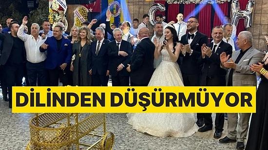 Sarı-Lacivertli Kulüpte Başkanlığa Aday Olan Aziz Yıldırım Düğünde Fenerbahçe Marşına Eşlik Etti