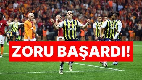 Dev Derbi Fenerbahçe'nin! Sarı-Lacivertliler Galatasaray'ı Deplasmanda 1-0 Mağlup Etti