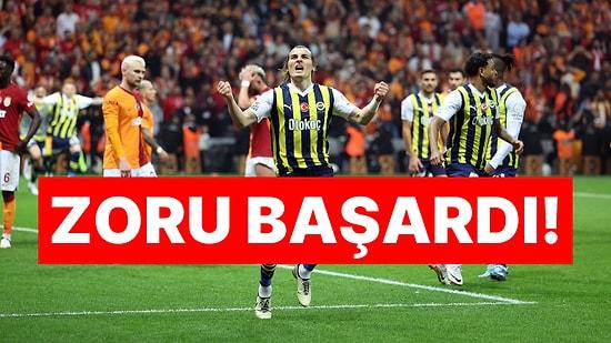 Dev Derbi Fenerbahçe'nin! Sarı-Lacivertliler Galatasaray'ı Deplasmanda 1-0 Mağlup Etti