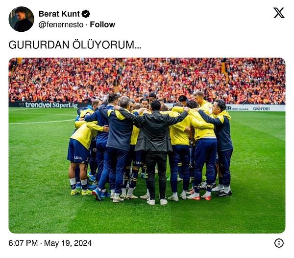 Sarı-lacivertlilerin mutlu sona ulaşması için haftaya İstanbulspor'u yenip Galatasaray'ın Konyaspor'a kaybetmesini bekleyecek.
