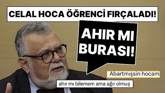 Celal Şengör Verdiği Konferansta Telefona Bakan Kişiyi Fena Azarladı: “Ahırda Kişneyen Beygirden Farkı Yok!”