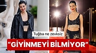Çeyiz Sandığından Fırlama Bir Kombin Daha: Cannes'a Giden Tuba Büyüküstün'ün Tarzı Dillere Düştü!