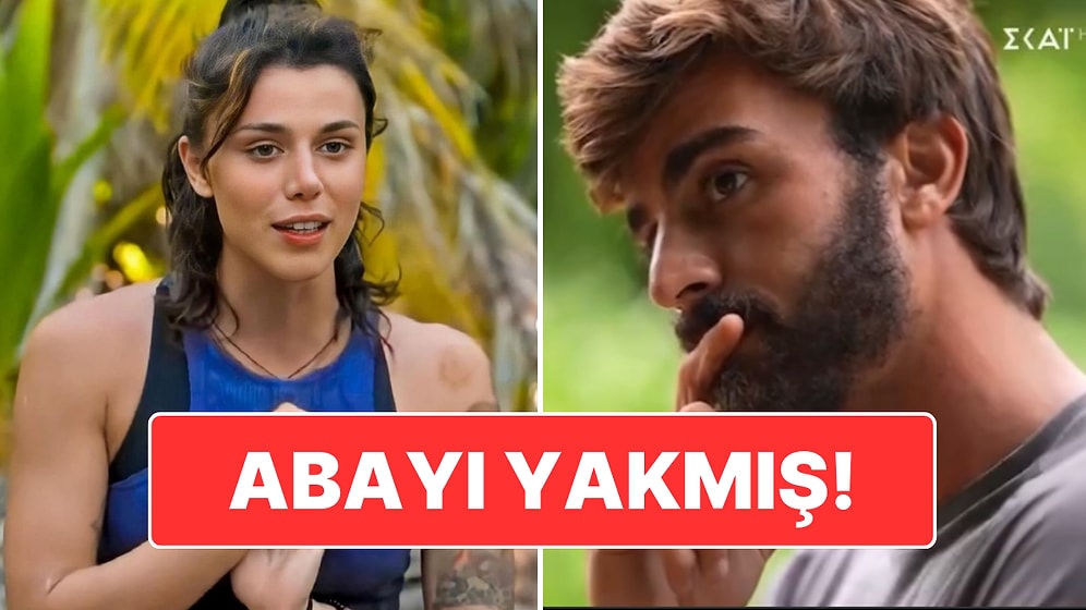 Nefise'nin Survivor Yunanistan Takımındaki Fanis'e Aşk İtirafı Yunan Televizyonunda Yayınlandı!