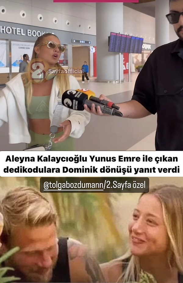 14. Survivor All Star'ın en büyük olaylarından biri hiç şüphesiz Aleyna ve Yunus Emre'nin aşırı yakın tavırları oldu. Yarışma boyunca ikilinin aşk yaşayıp yaşamadığı tartışma yaratırken, yarışmadan elenen Aleyna'dan bu konuda ilk açıklama geldi.