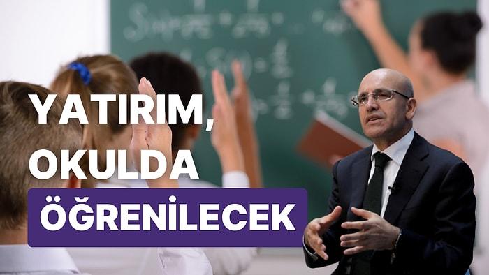 Finansal Okuryazarlık Okulda Öğrenilecek: Mehmet Şimşek, MEB ve SPK'nın Ortak Çalışmasını Açıkladı